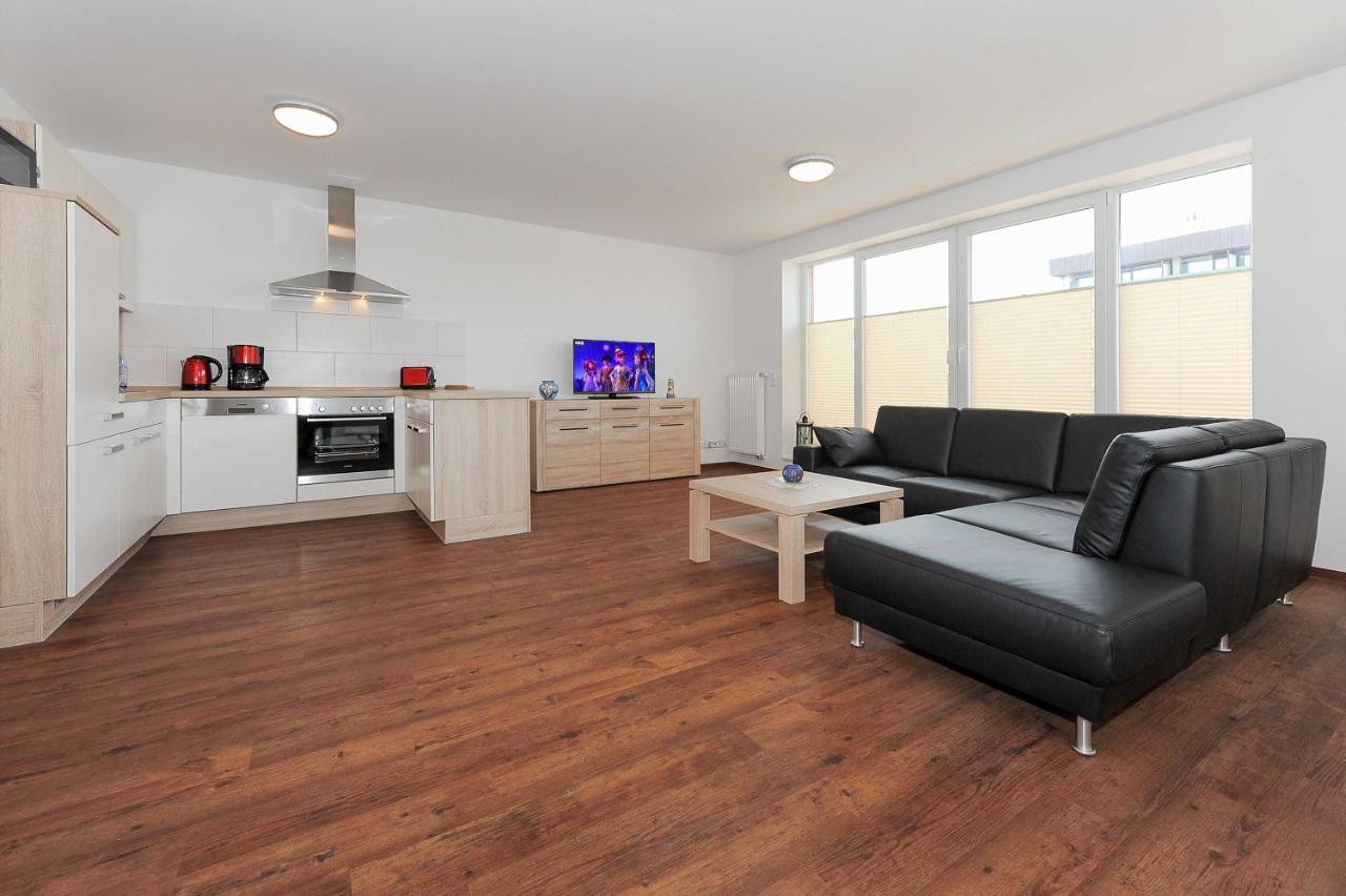 Haus Leuchtturm Apartment Bensersiel Bagian luar foto