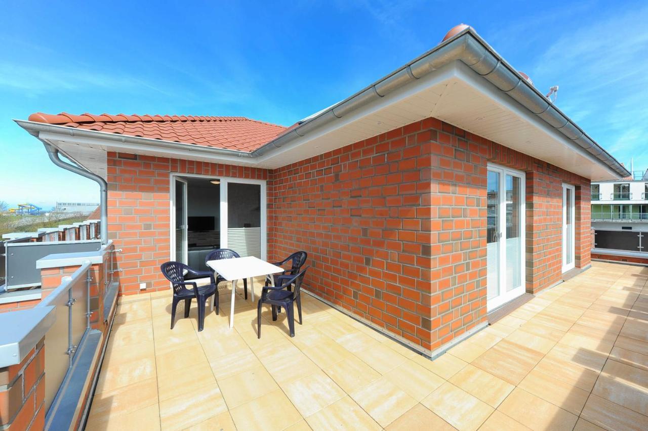 Haus Leuchtturm Apartment Bensersiel Bagian luar foto